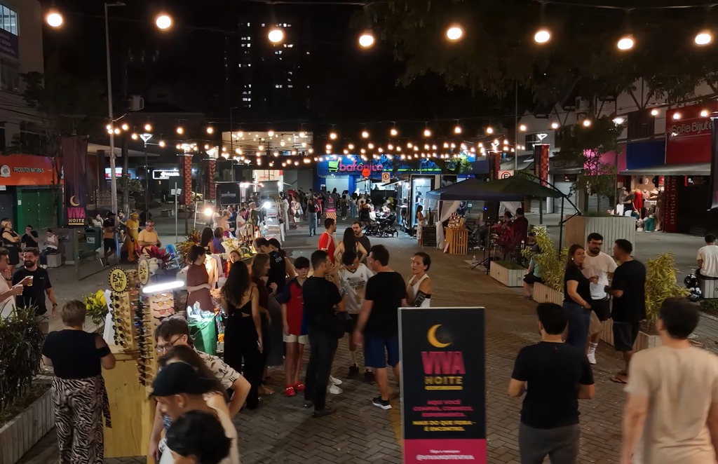 VivaNoite! volta ao centro de Joinville com música, dança, mercado criativo e ação social