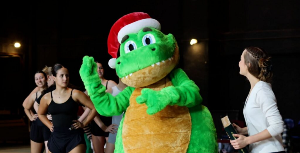 Artistas se reúnem para os últimos ensaios antes do grande espetáculo de abertura do Natal de Joinville